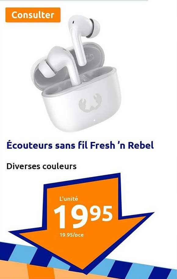 écouteurs Sans Fil Fresh 'n Rebel