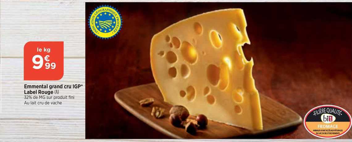 Emmental Grand Cru Igp Label Rouge