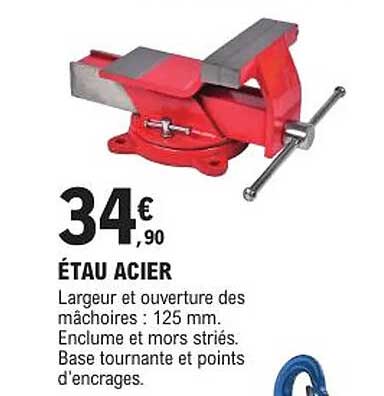 étau acier