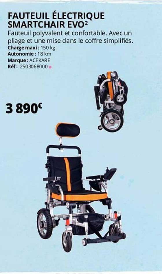 Fauteuil électrique Smartchair Evo² Acekare