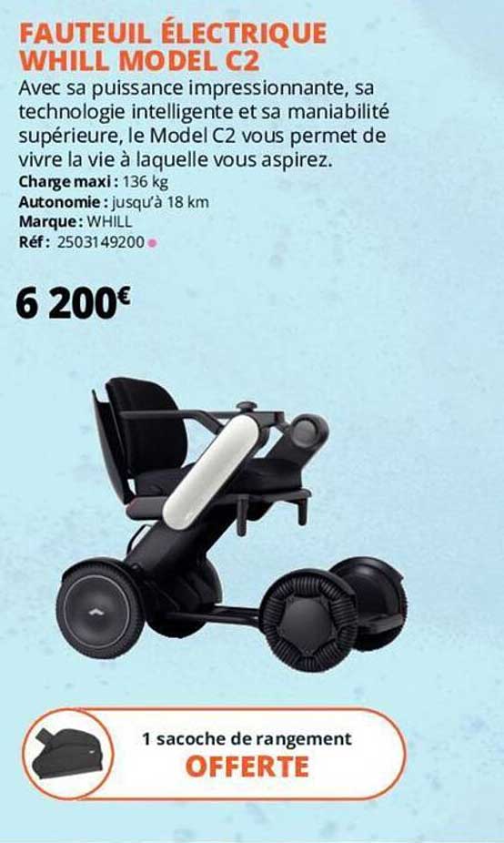 fauteuil électrique whill model c2