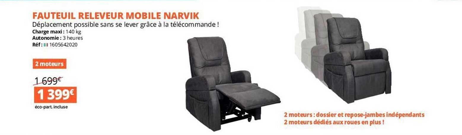 fauteuil releveur mobile narvik