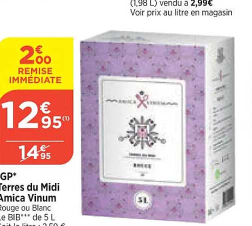 gp terres du midi amica vinum