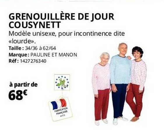 grenouillère de jour cousynett pauline et manon