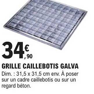 grille caillebotis galva