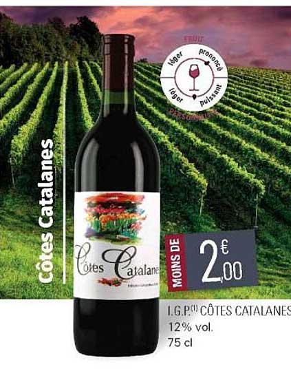 i.g.p. côtes catalanes