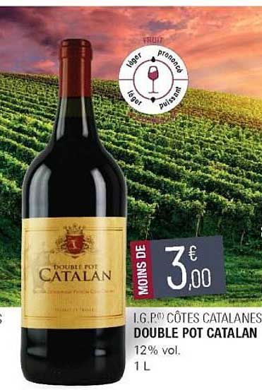 i.g.p. côtes catalanes double pot catalan