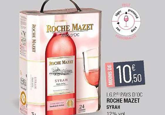i.g.p. pays d'oc roche mazet syrah