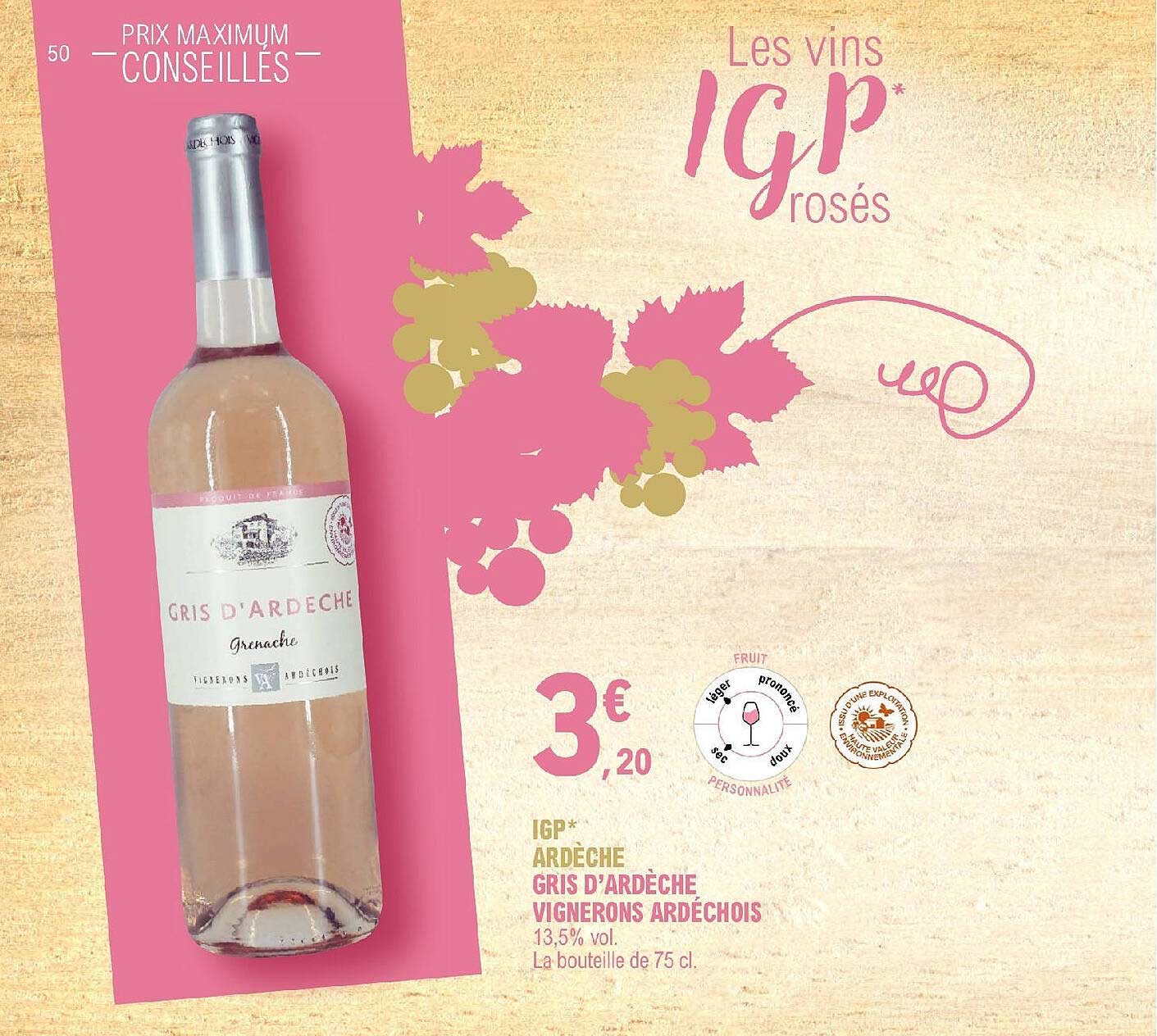 igp ardèche gris d'ardèche vignerons ardéchois
