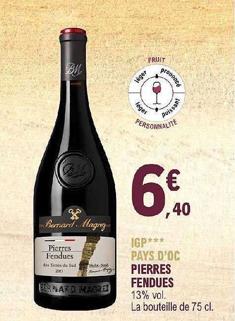 igp pays d'oc pierres fendues