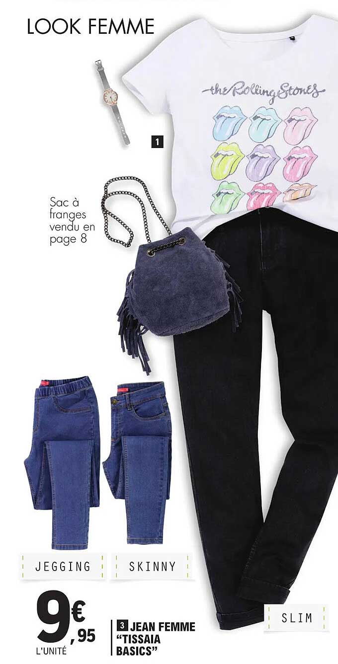 Jean Femme "tissaia Basics"