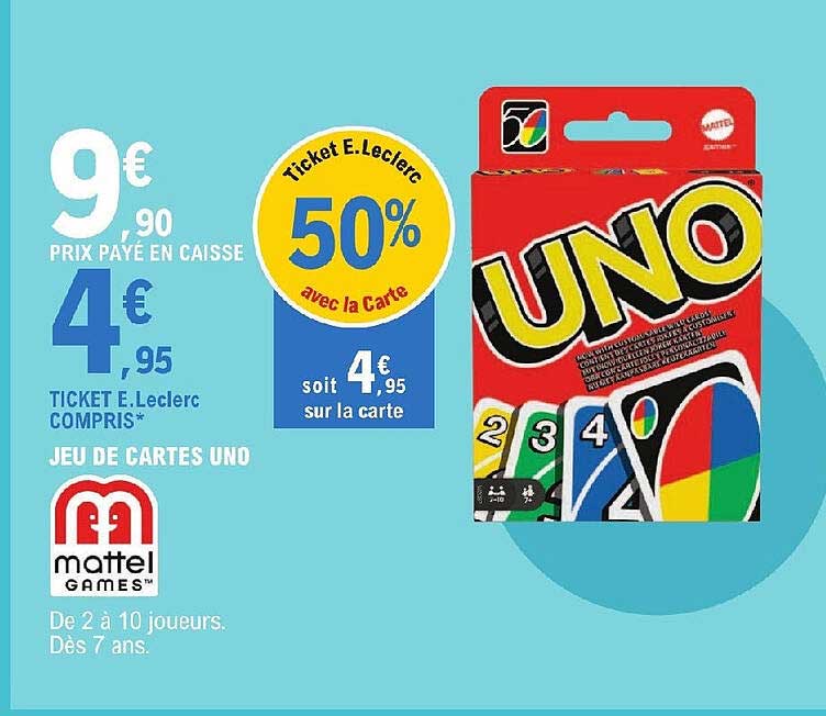 jeu de cartes uno mattel games