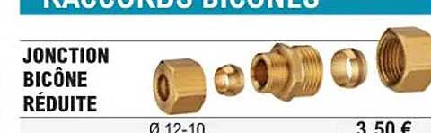 jonction bicône réduite