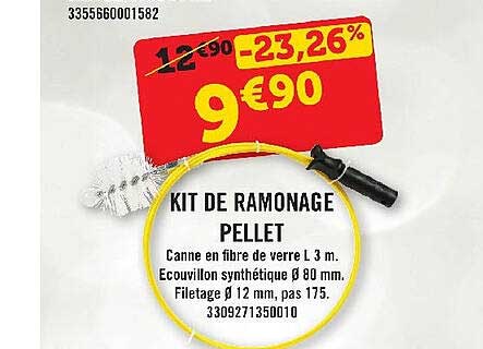 kit de ramonage pellet