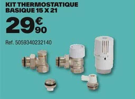 kit thermostatique basique