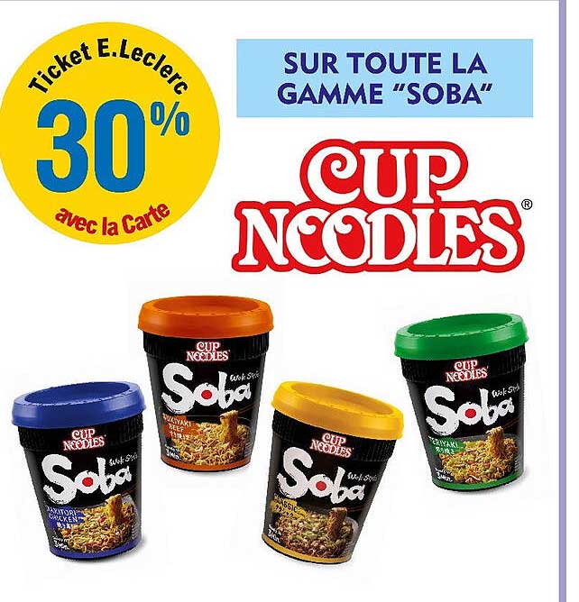 la gamme "soba"