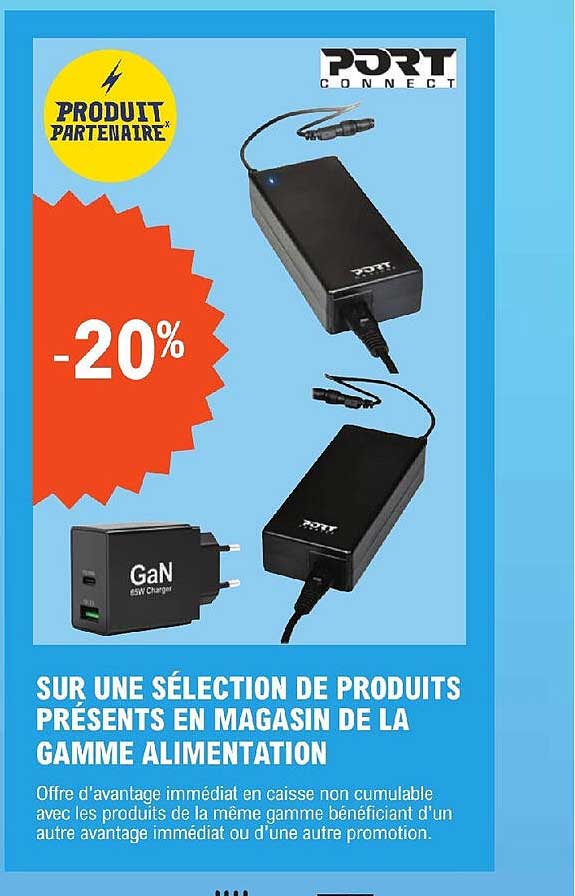 la gamme alimentation port concept