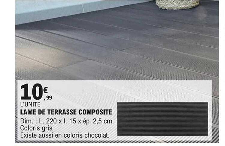 Lame De Terrasse Composite