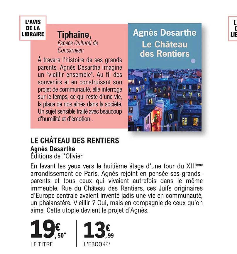 le château des rentiers - agnès desarthe