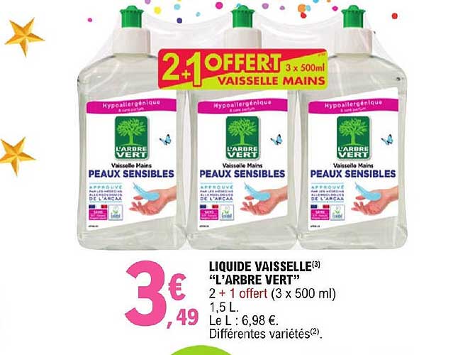 Liquide Vaisselle "l'arbre Vert"
