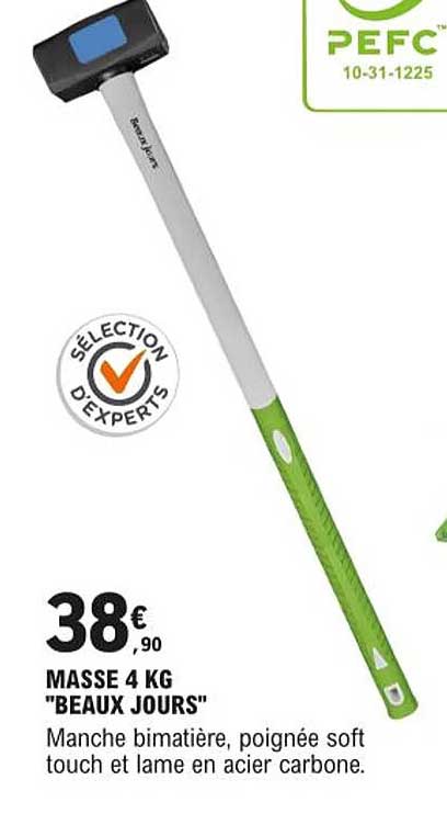 masse 4 kg "beaux jours"