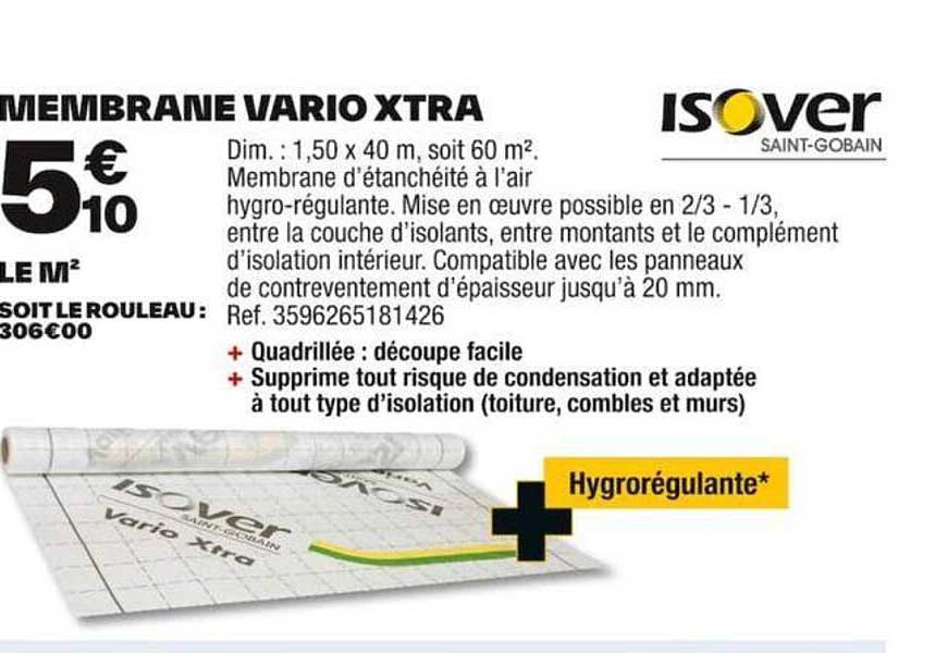 membrane vario xtra isover
