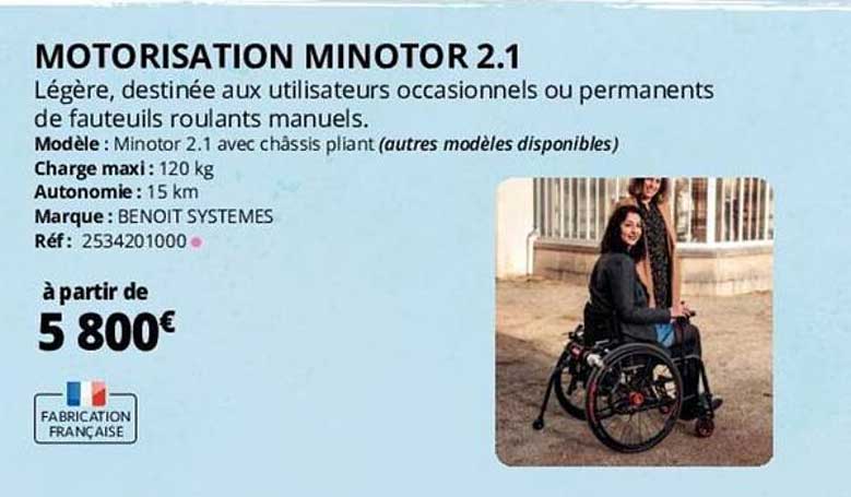 motorisation minotor 2.1 benoit systèmes