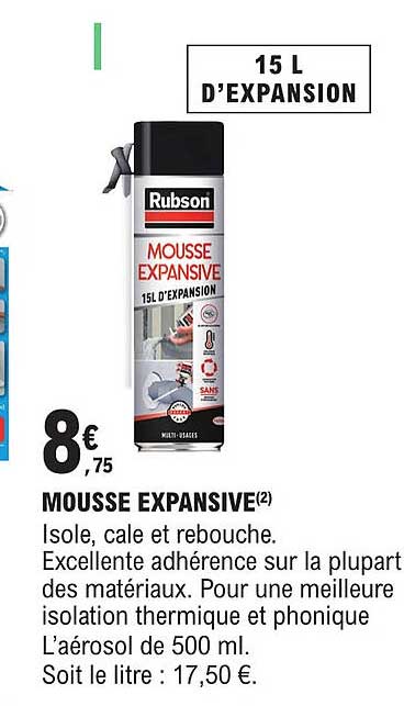 Mousse Expansive