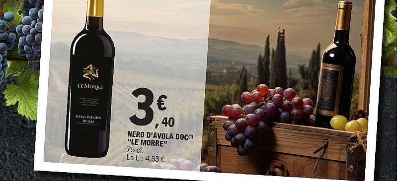 nero d'avola doc "le morre"