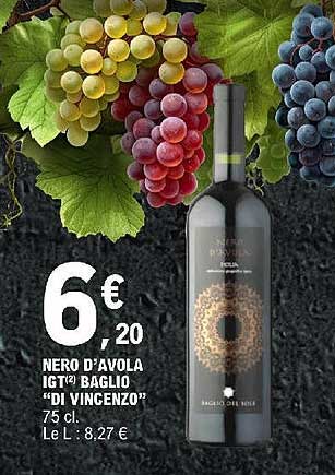 nero d'avola igt baglio "di vincenzo"