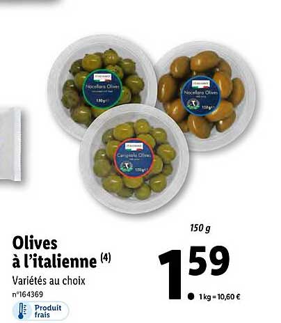 olives à l'italienne italiamo