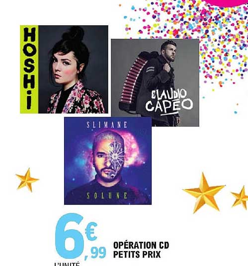 opération cd petits prix