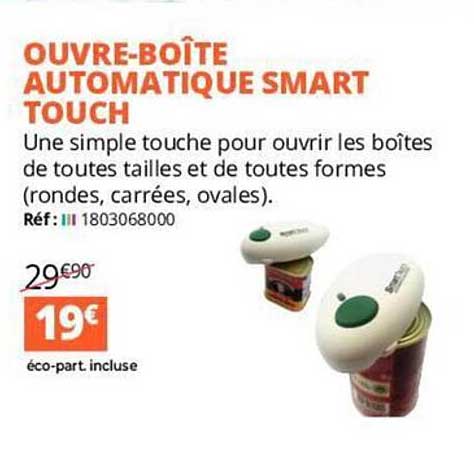 Ouvre-boîte Automatique Smart Touch