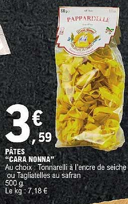 pâtes "cara nonna"