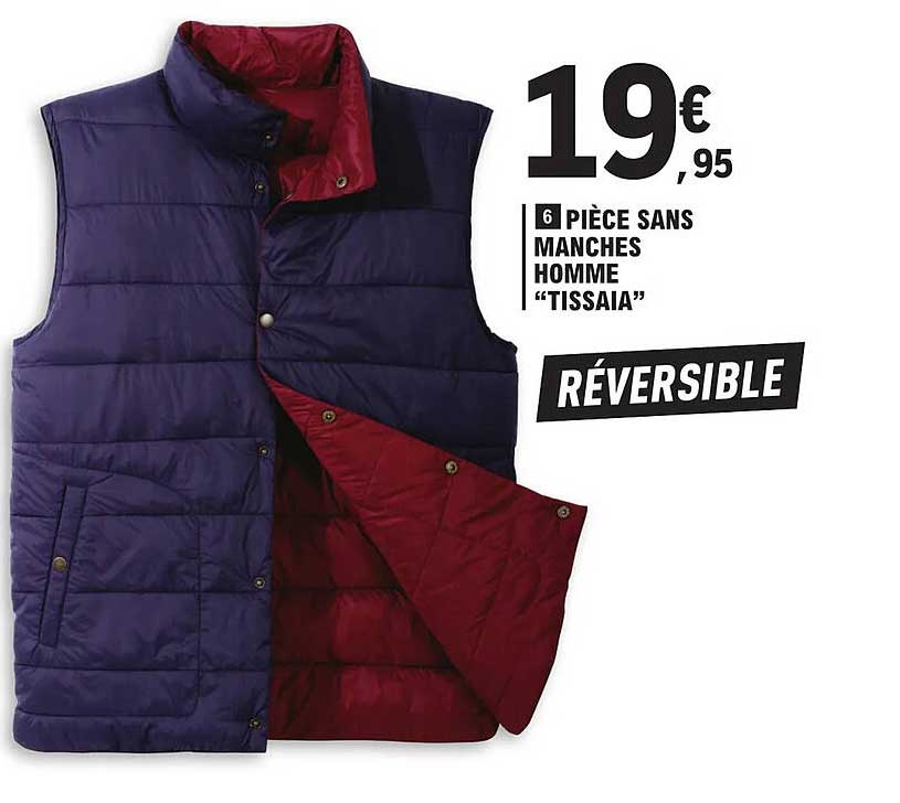 pièce sans manches homme "tissaia"