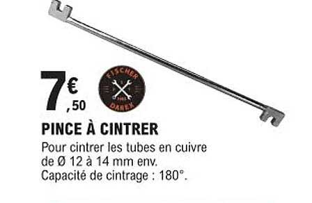 pince à cintrer