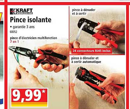 pince isolante kraft werkzeuge
