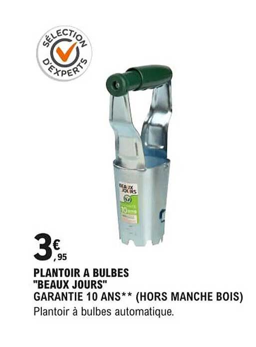 plantoir à bulbes "beaux jours"