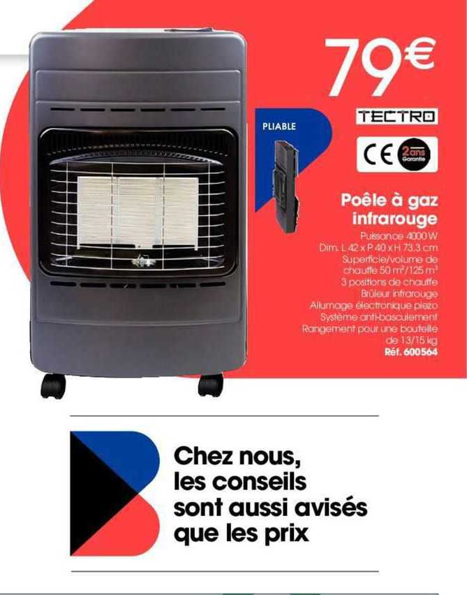 Poêle à Gaz Infrarouge