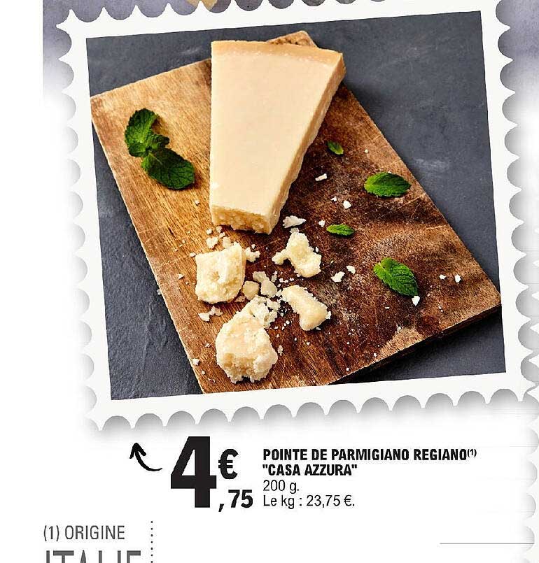 pointe de parmigiano regiano "casa azzurra"