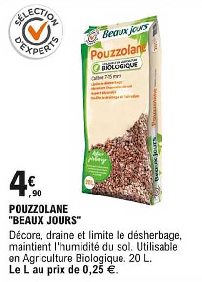 pouzzolane "beaux jours"