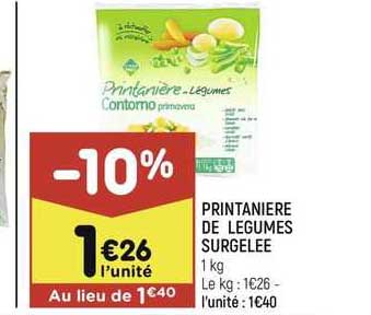 Printanière De Légumes Surgelée