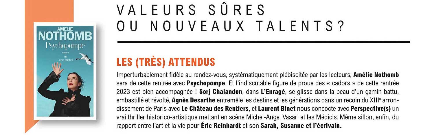 psychopompe - amélie nothomb