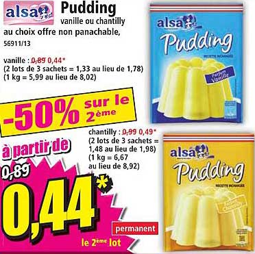 pudding alsa