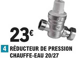 réducteur de pression chauffe-eau 20/27