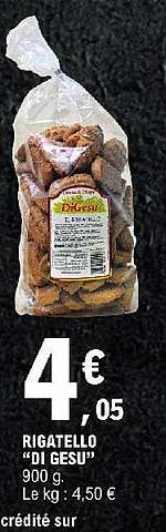 Rigatello "di Gesu"