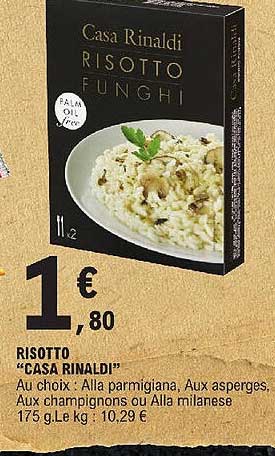 Risotto "casa Rinaldi"