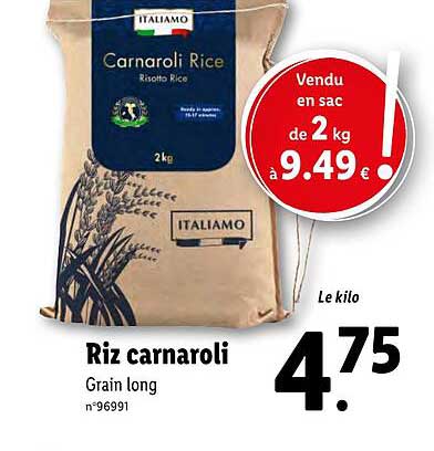 riz carnaroli italiamo