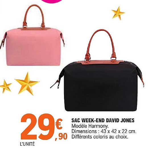 Sac Week-end David Jones