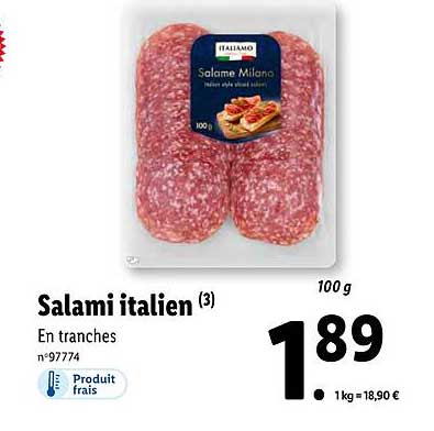 Salami Italien Italiamo